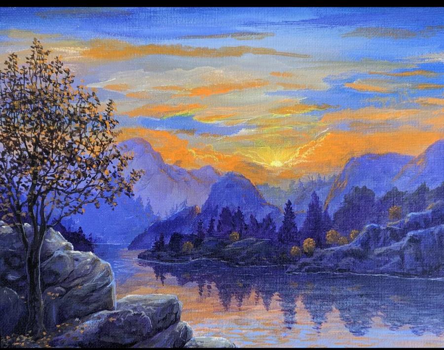 Fall Sunset 