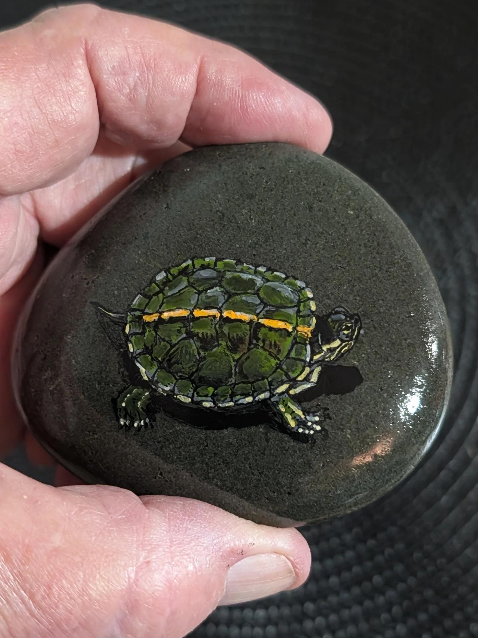 Painted Small Stones